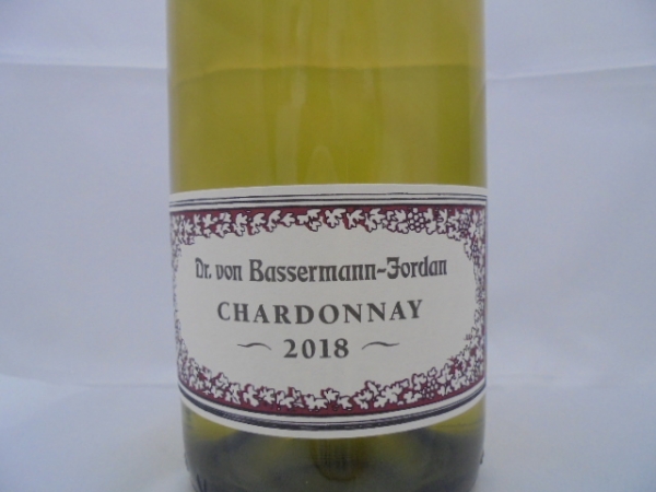 Bassermann-Jordan Chardonnay 2020, Weisswein trocken, QbA Pfalz, 0,75l